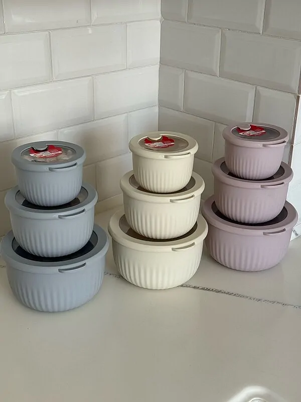 Limon Bowl Set – 3 Pc's with Vented Lid - Image 6