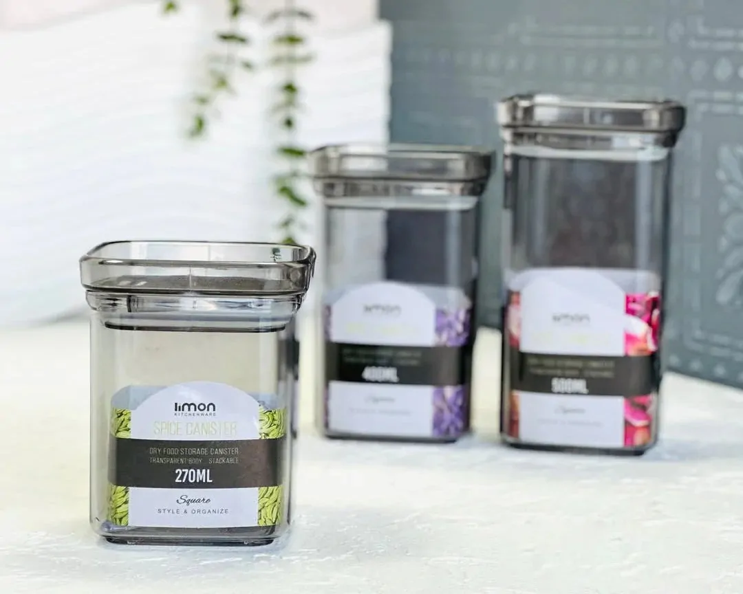Limon Royal Acrylic Spice Jars & Canisters! - Image 6