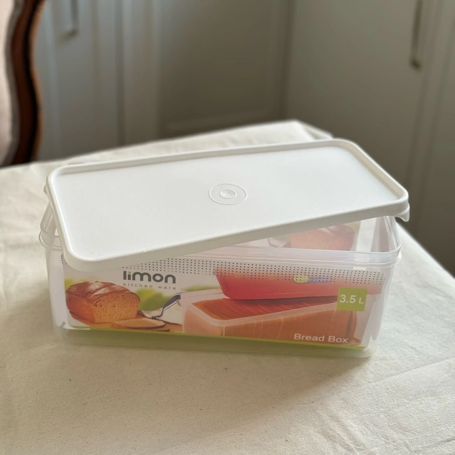 Limon Bread Storage Box/ Container 3.5L - Image 5