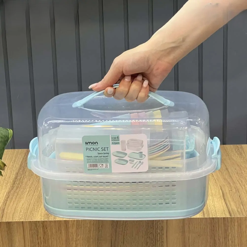 Limon Picnic Set 42 Pcs for 6-Person - Image 5